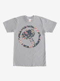 Marvel Hammer Thor Floral Print T-Shirt