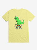 T Rexicorn Yellow T Shirt T Shirt Viral TikTok Workout Ready