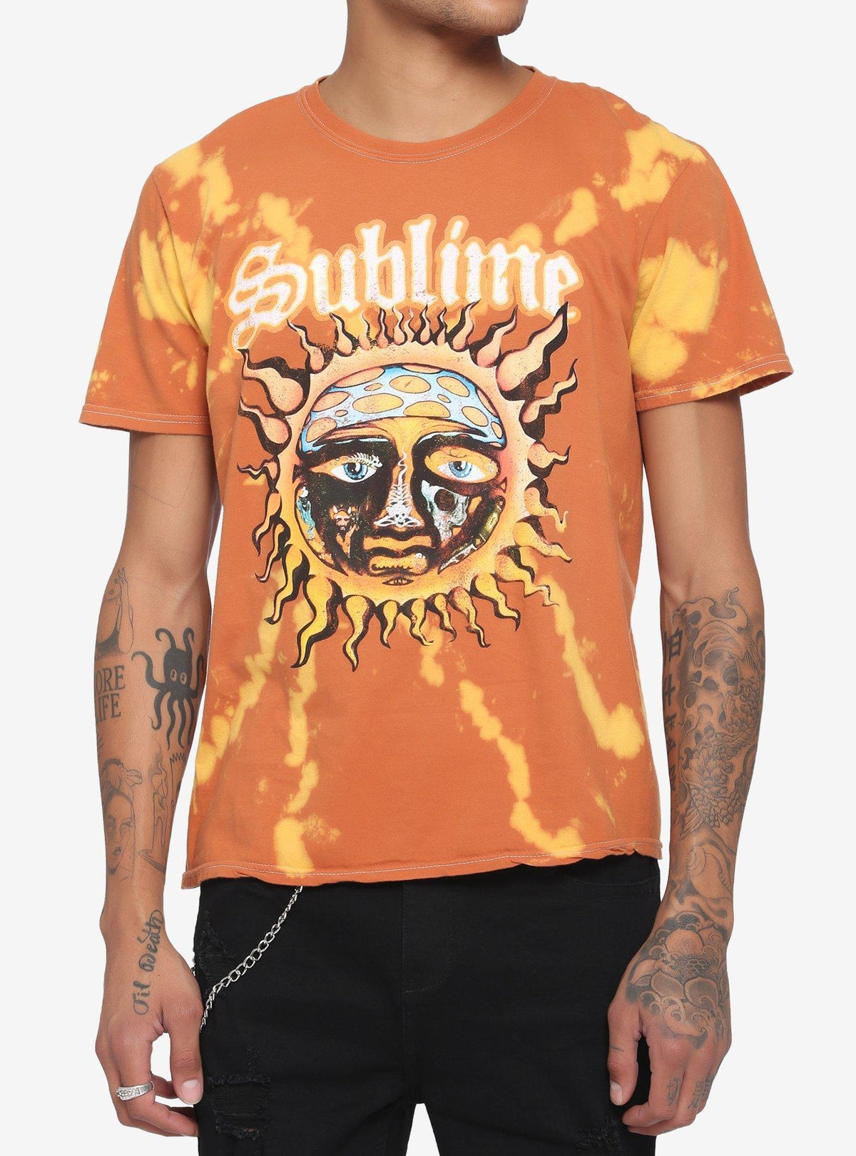Sublime Sun Bleach TShirt T-Shirt | Cute Festive Style | Trending Festive Apparel