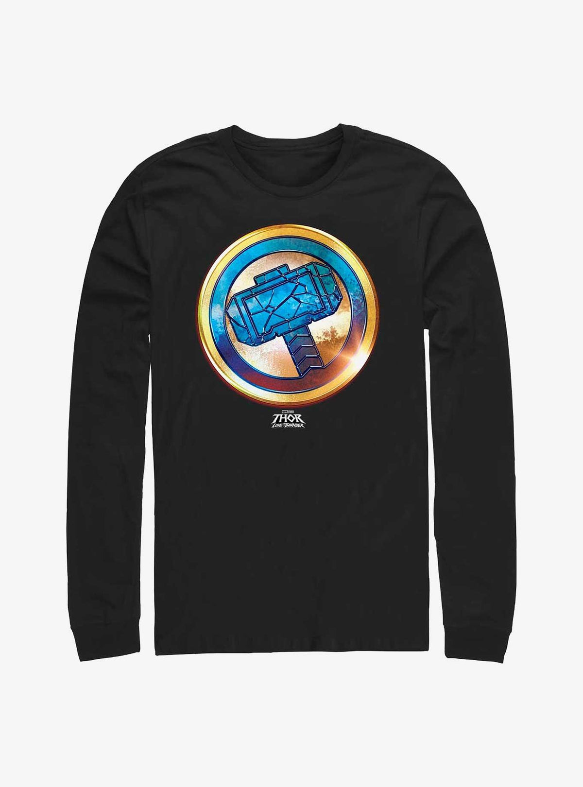 Marvel Thor: Love And Thunder Mjollnir Gold Long Sleeve T-Shirt