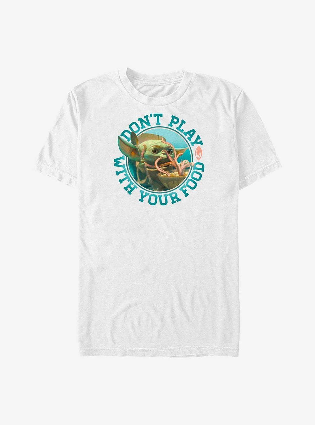 The Mandalorian Grogu Don T Play With Your Food Big Tall T Shirt T Shirt Viral Gift Ready