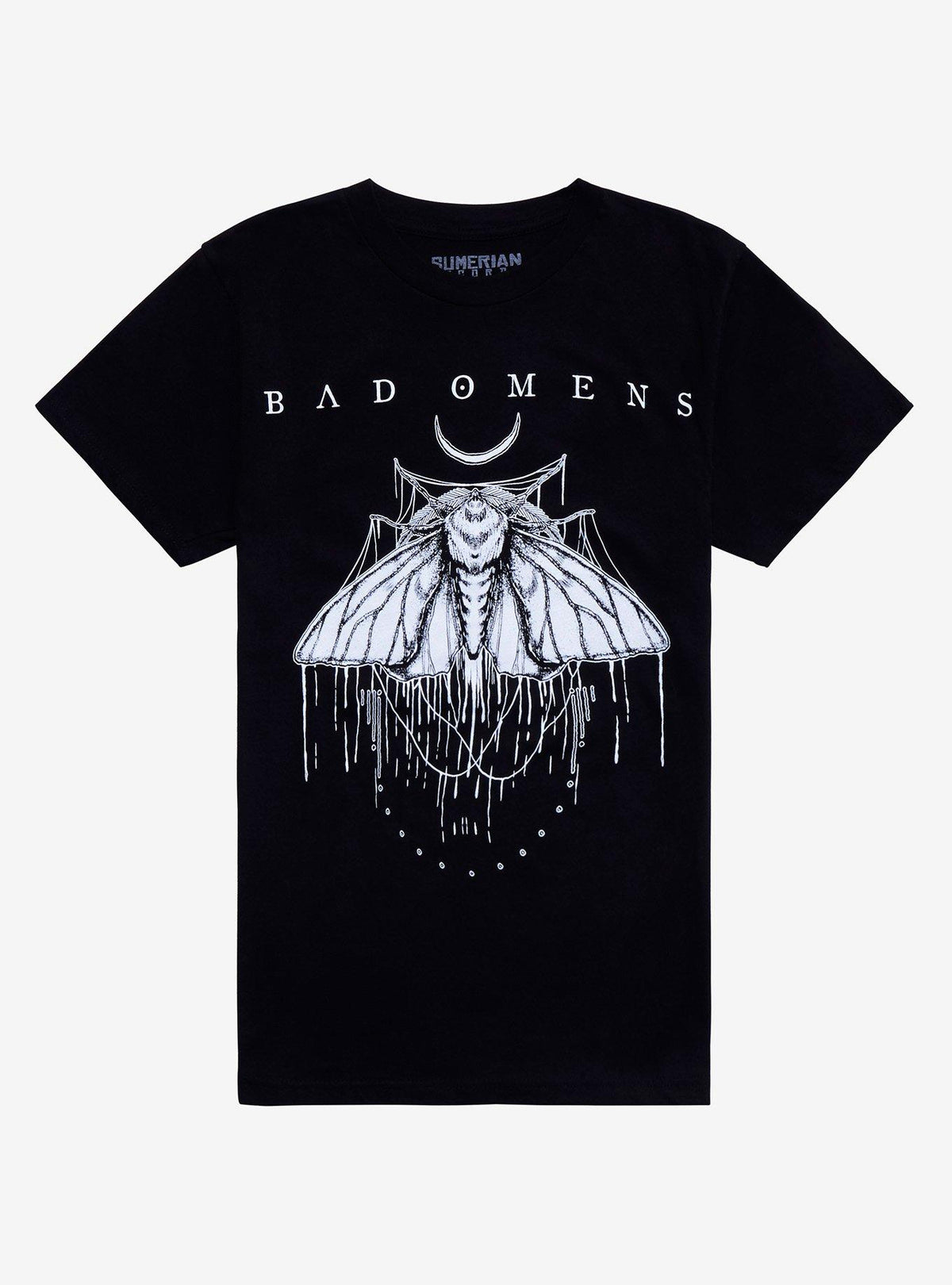 Bad Omens Moth Boyfriend Fit Girls TShirt T-Shirt | Best-Selling Design | Perfect For Daily Wear