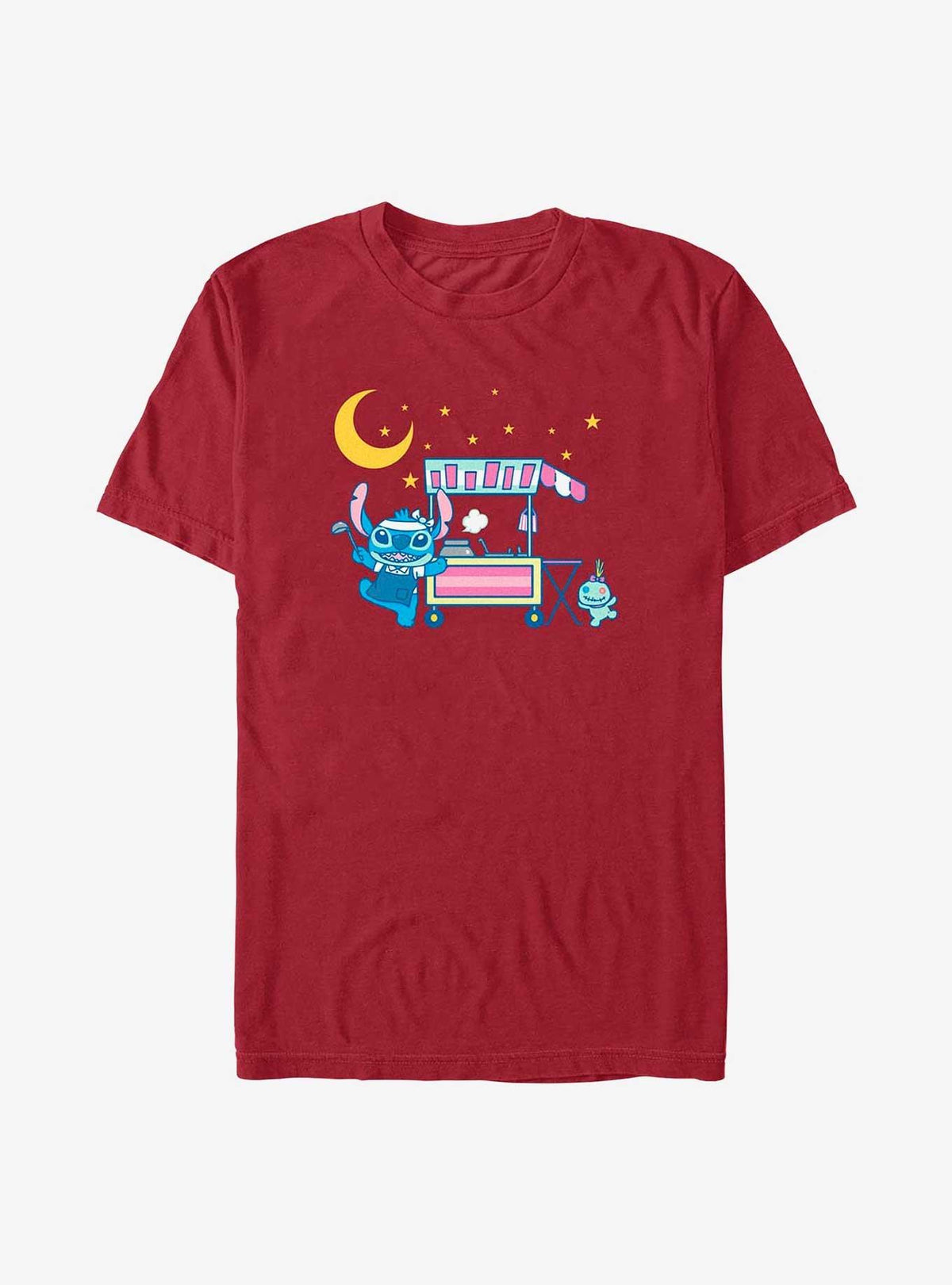 Lilo Stitch Chinese Street Food T Shirt T Shirt Streetwear Style Best Seller Look