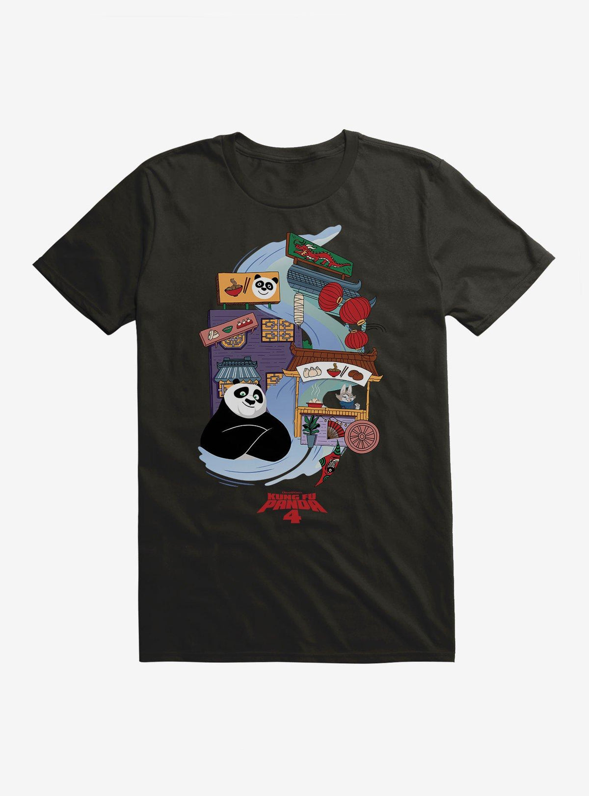 Kung Fu Panda 4 Street Food T Shirt T Shirt Trending Us Best Seller Look