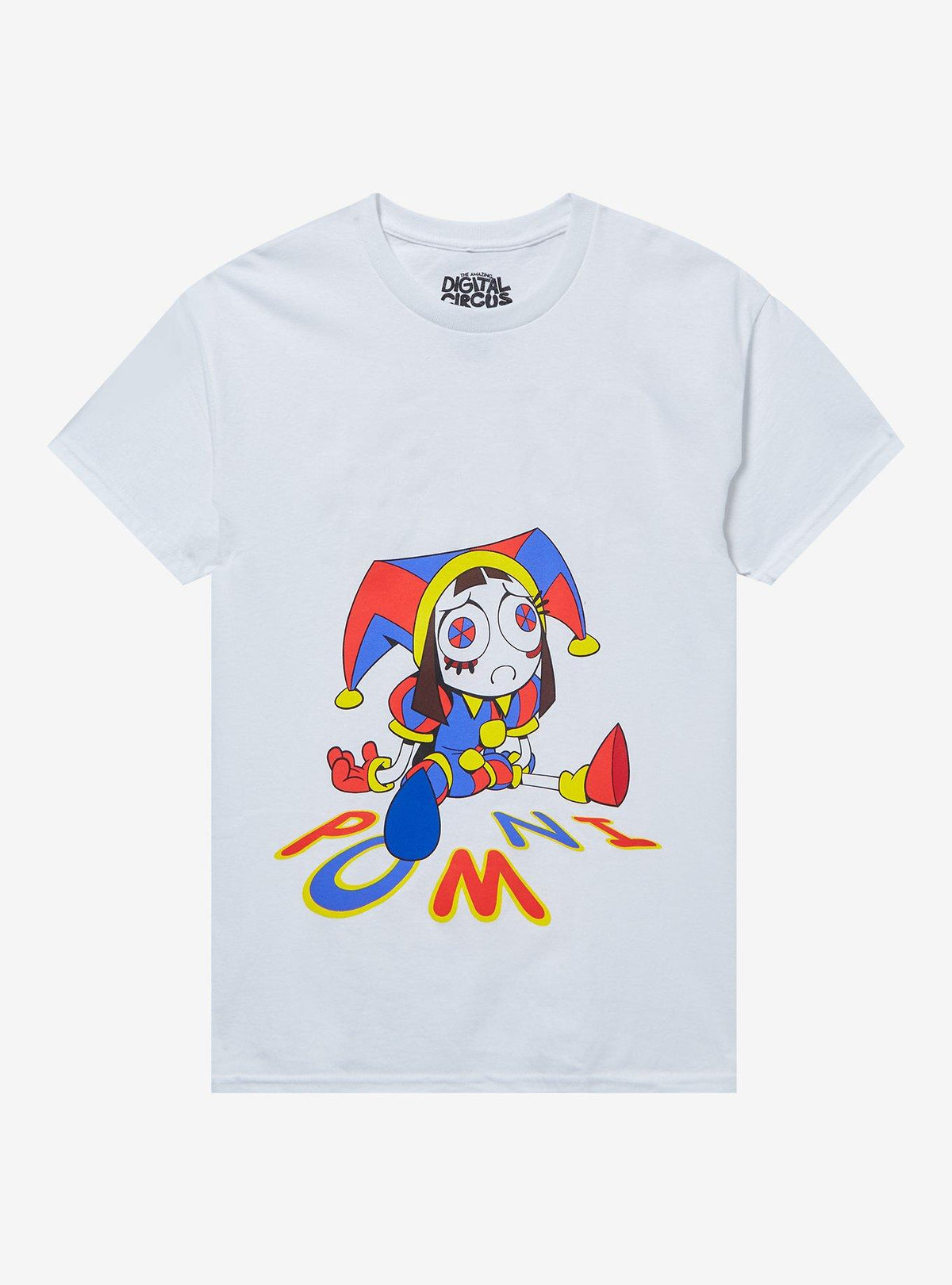 The Amazing Digital Circus Pomni GlowInTheDark TShirt T-Shirt | Seasonal Must-Have | Trending Festive Apparel