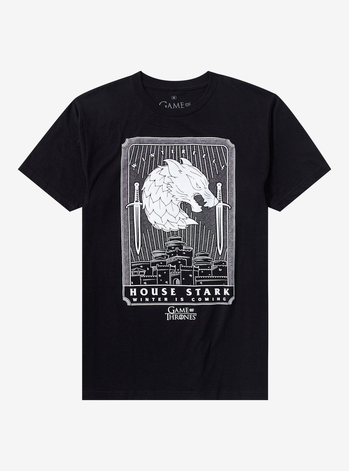 Game Of Thrones House Stark Tarot Card TShirt Graphic Tee | Graphic Tee | Unisex Shirt | Premium Quality Apparel