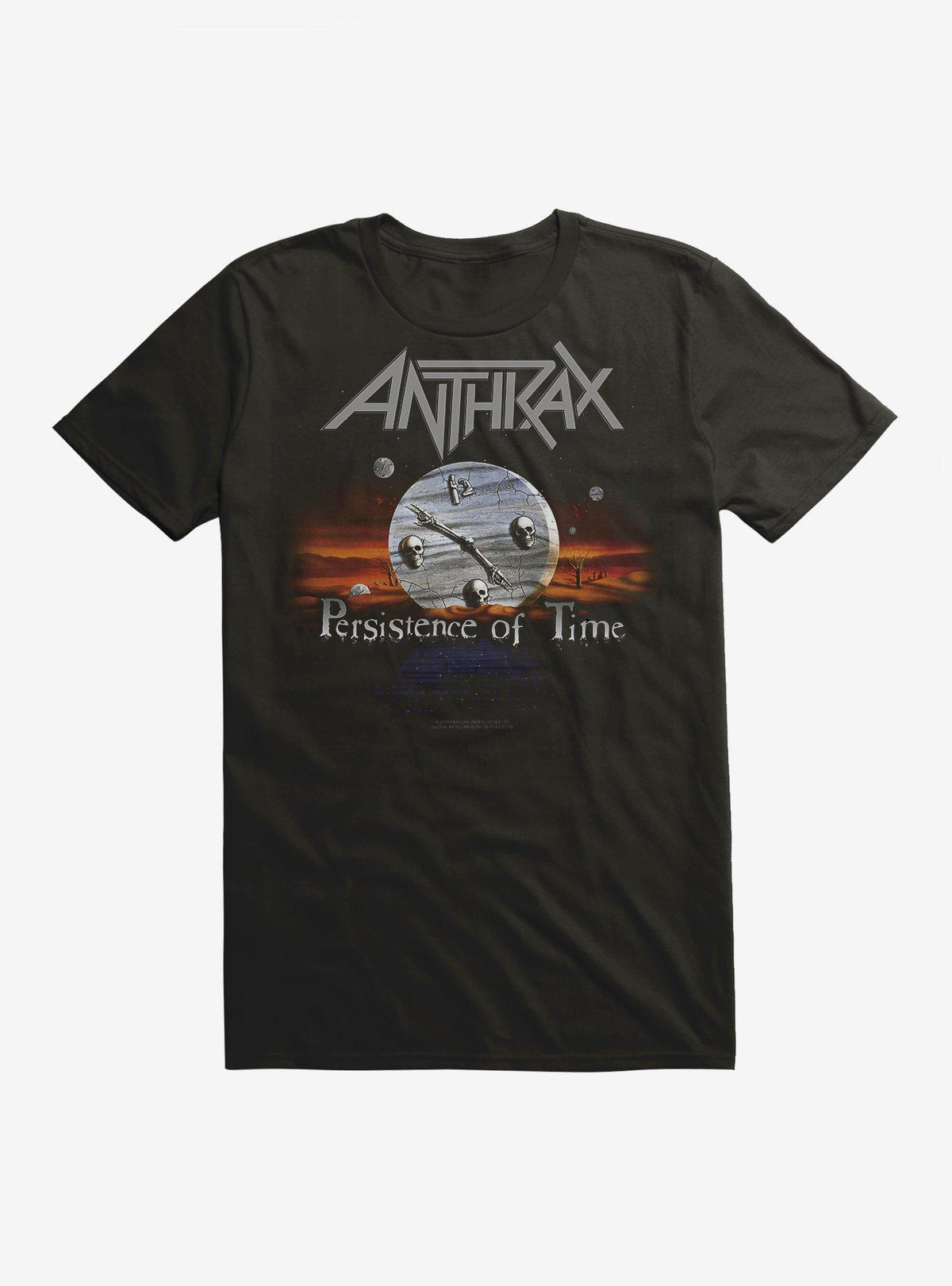 Anthrax Persistence Of Time T-Shirt