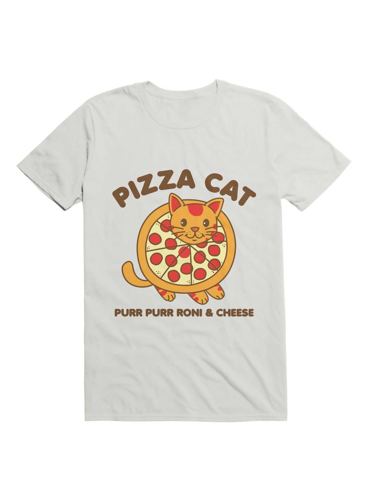 Pizza Cat Funny Mashup Food Animal T Shirt T Shirt Premium Print Funny Gift