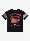 Disney Pixar Cars Lightning McQueen Piston Cup Racing Series Relaxed Fit Girls TShirt Graphic Tee | Graphic Tee | Unisex Shirt | Perfect Gift for Fans