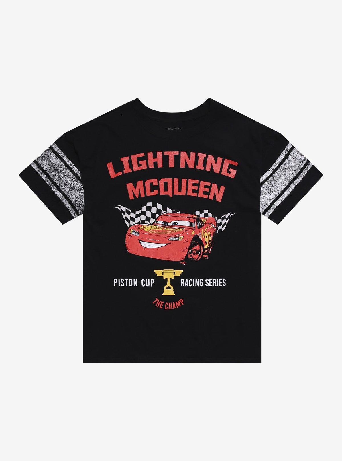 Disney Pixar Cars Lightning McQueen Piston Cup Racing Series Relaxed Fit Girls TShirt Graphic Tee | Graphic Tee | Unisex Shirt | Perfect Gift for Fans