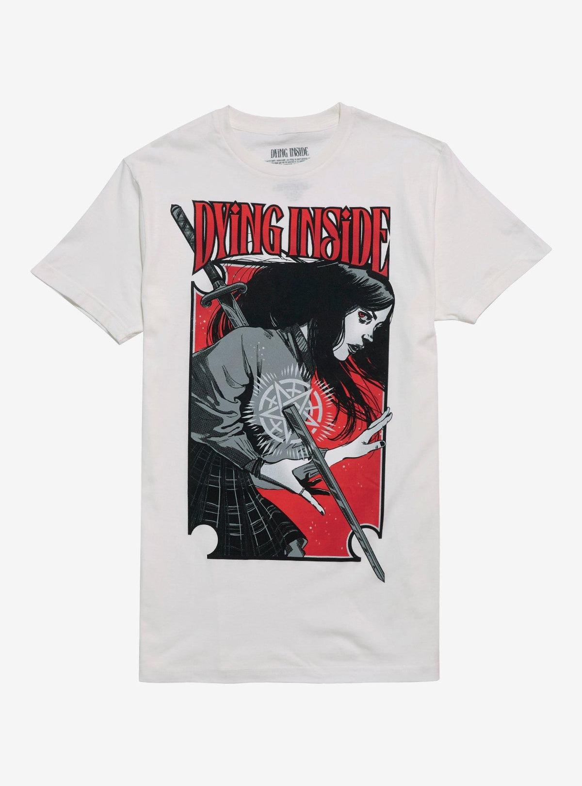 Dying Inside Graphic Novel Cover Art TShirt Graphic Tee | Graphic Tee | Unisex Shirt | High-Quality Print