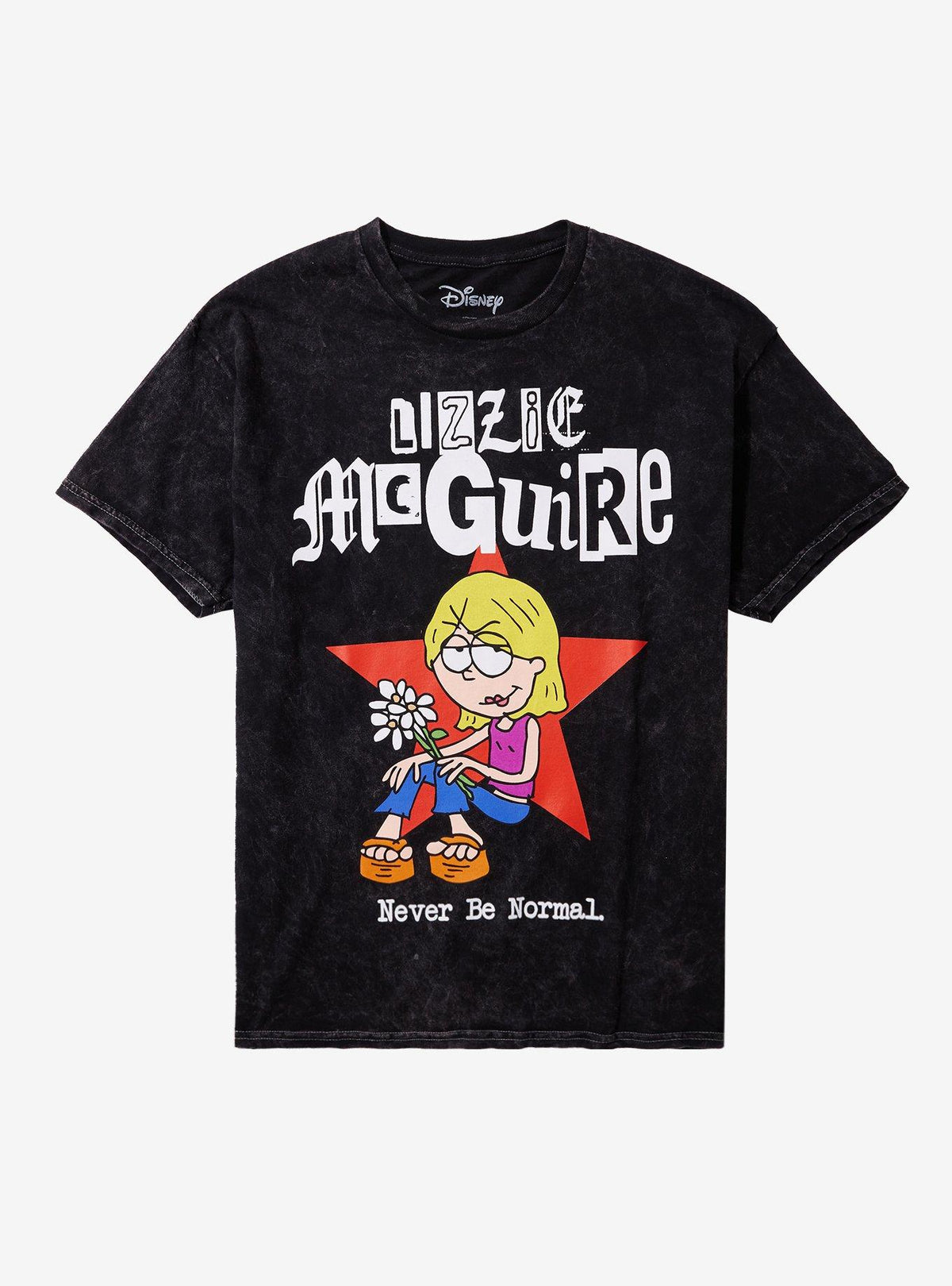 Disney Lizzie McGuire Never Normal Dark Wash TShirt T-Shirt | Seasonal Must-Have | Perfect Holiday Gift