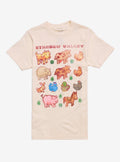 Stardew Valley Animal Grid Girls T-Shirt