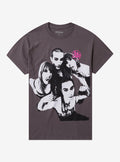 Maneskin Group Photo Boyfriend Fit Girls TShirt T-Shirt | Fan Favorite Artwork | Limited Christmas Style
