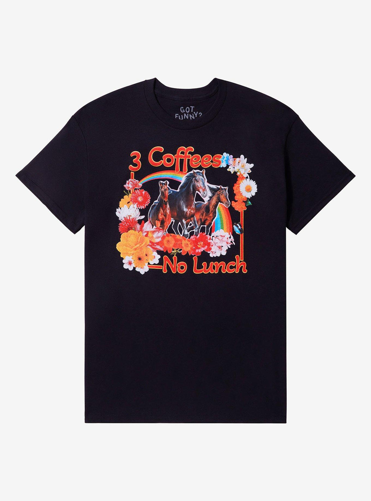 3 Coffees No Lunch TShirt By Got Funny Graphic Tee | Graphic Tee | Unisex Shirt | Top Trending Fashion