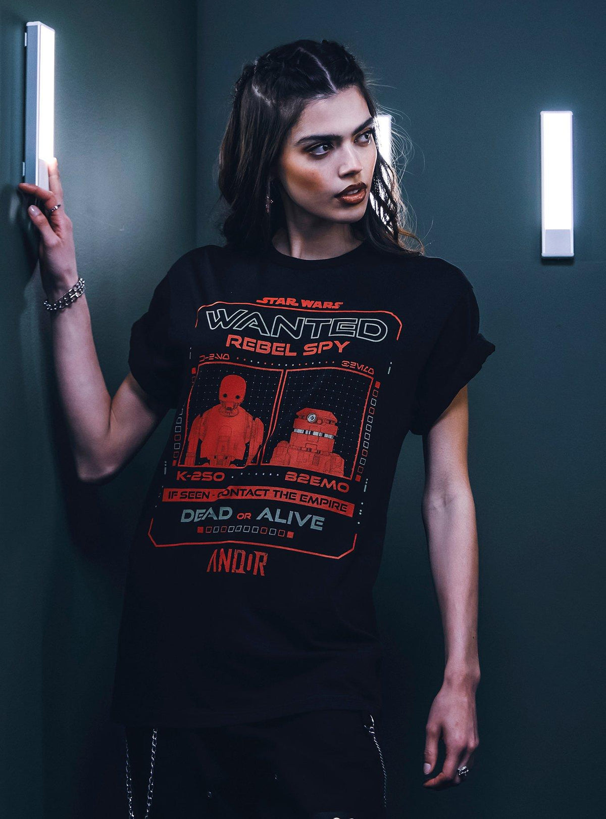 Star Wars: Andor Wanted Spy Dead Or Alive T-Shirt