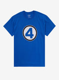 Marvel Fantastic Four Classic Logo TShirt T-Shirt | Seasonal Must-Have | Great For Christmas Season