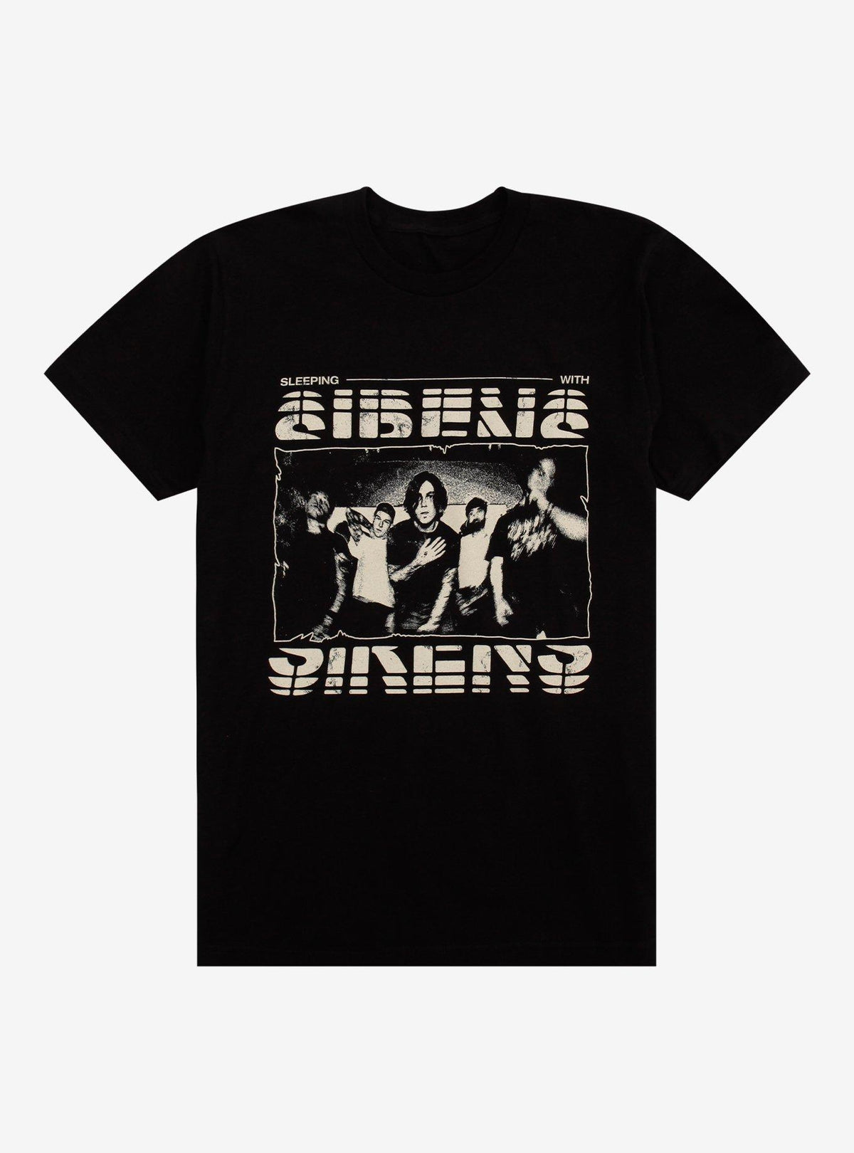 Sleeping With Sirens Blurry Group Photo TShirt T-Shirt | Premium Graphic | Great For Christmas Season