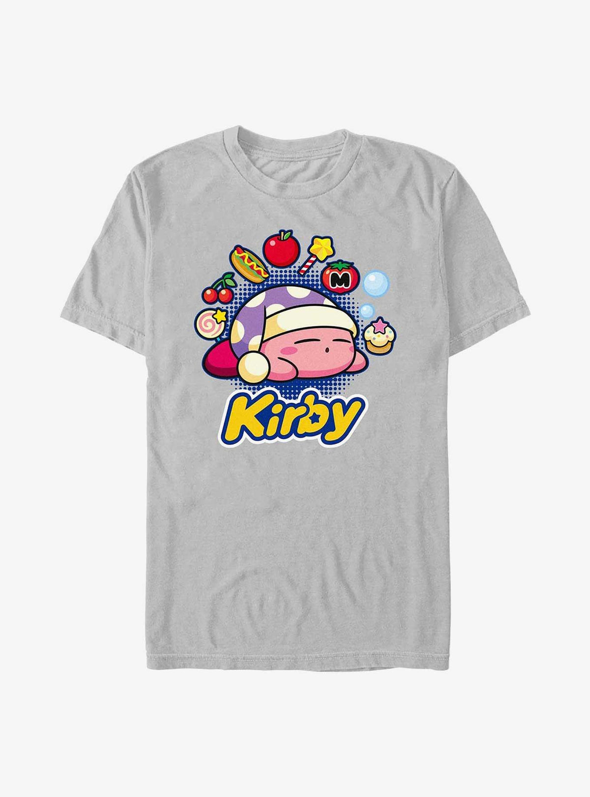Kirby Dreaming Food T Shirt T Shirt Streetwear Style Daily Wear