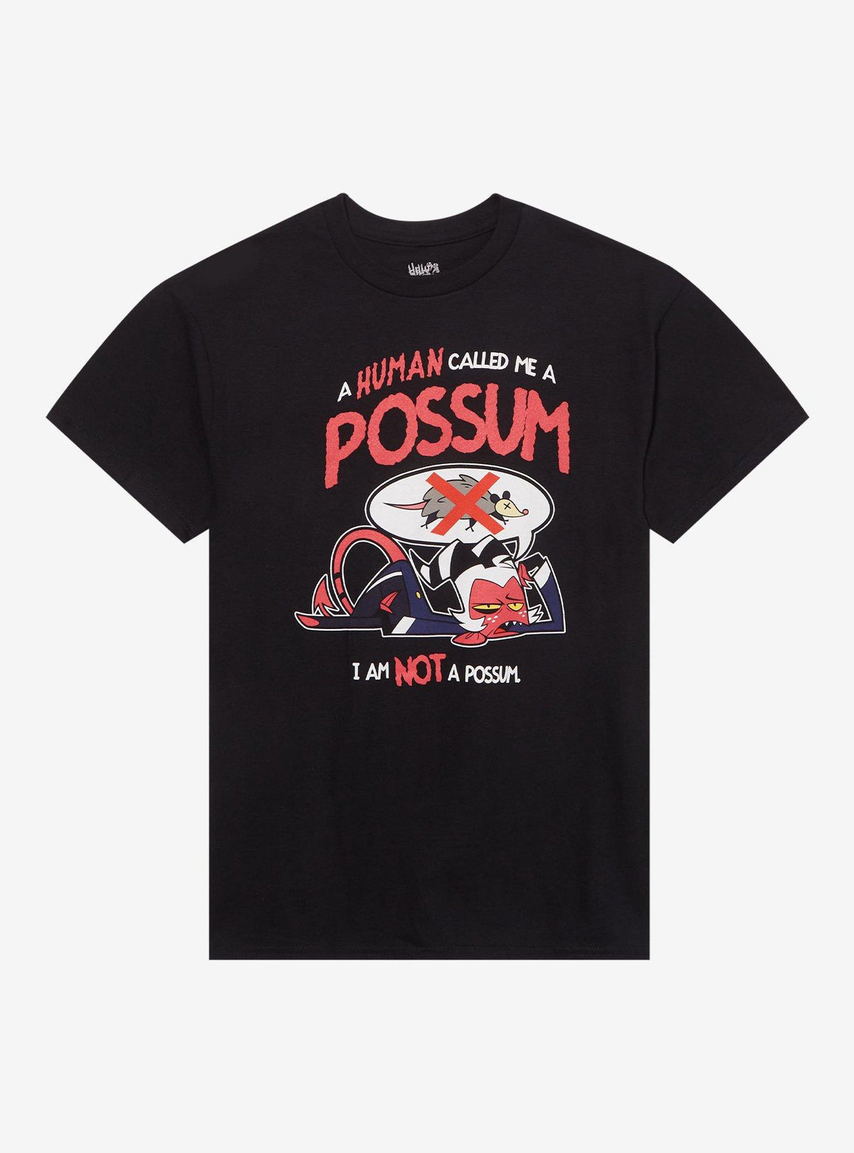 Helluva Boss Moxxie Not A Possum TShirt T-Shirt | Fan Favorite Artwork | Perfect For Daily Wear