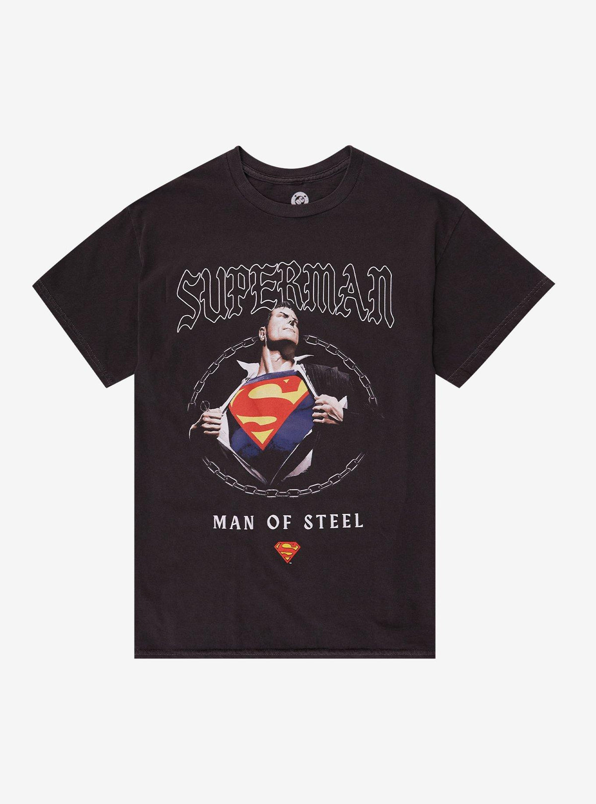 DC Comics Superman Man Of Steel TShirt By Alex Ross T-Shirt | Vintage Christmas Look | Great For Christmas Season