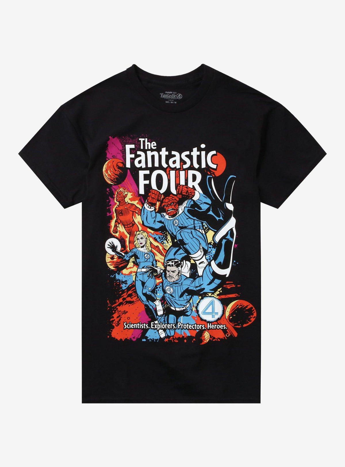 Marvel The Fantastic Four Comic Book TShirt T-Shirt | Fan Favorite Artwork | Perfect Holiday Gift