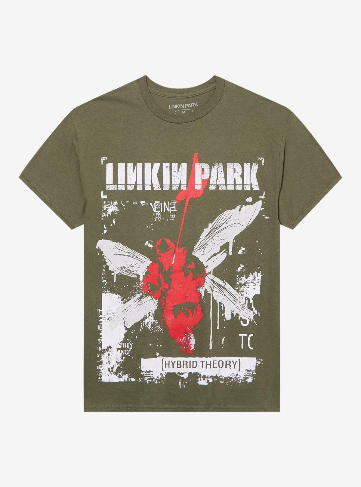 Linkin Park Hybrid Theory Tracklist TwoSided TShirt T-Shirt | High-Quality Print | Limited Christmas Style