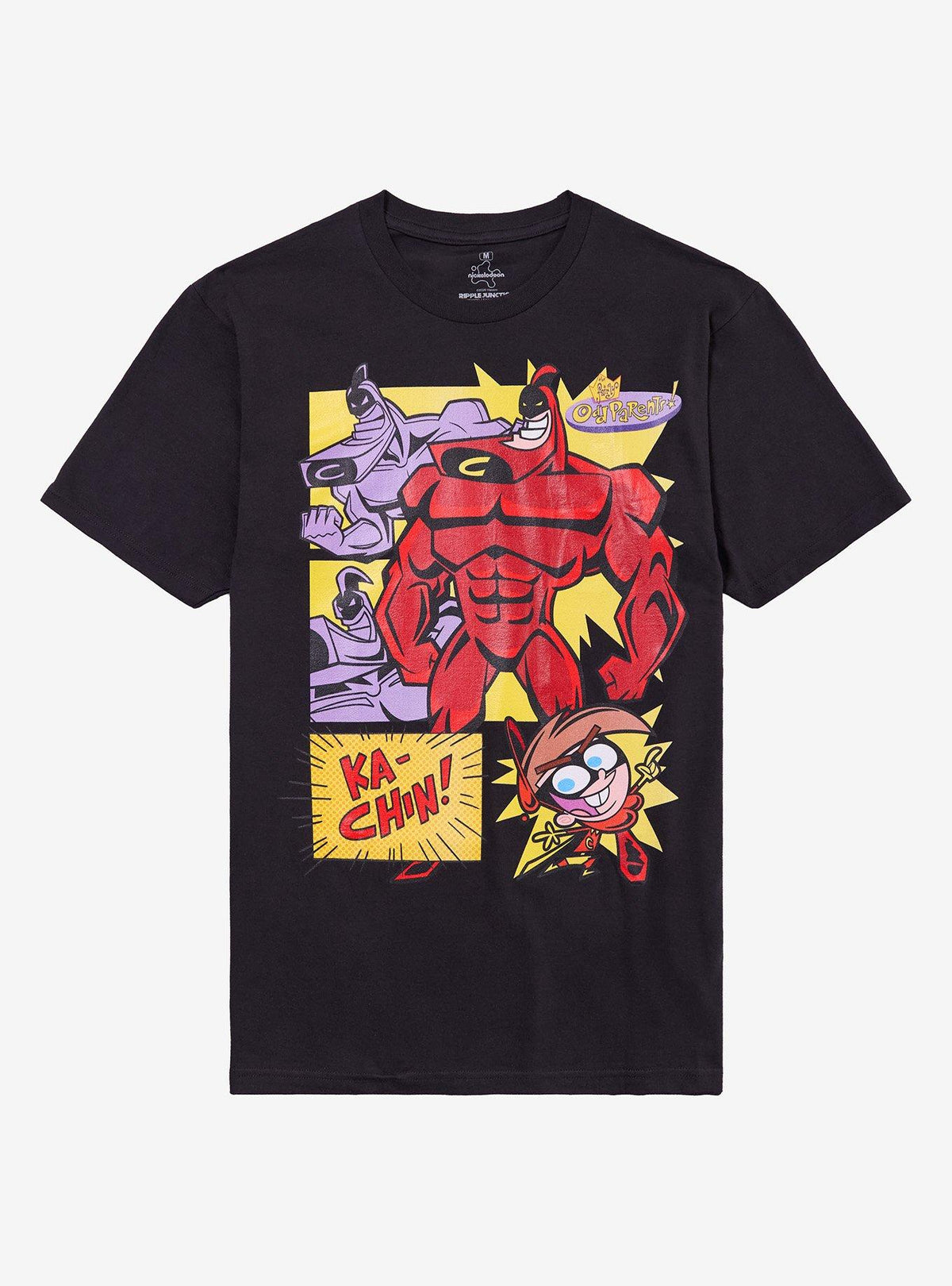 The Fairly OddParents The Crimson Chin Panels TShirts T-Shirt | Cute Festive Style | Perfect For Daily Wear