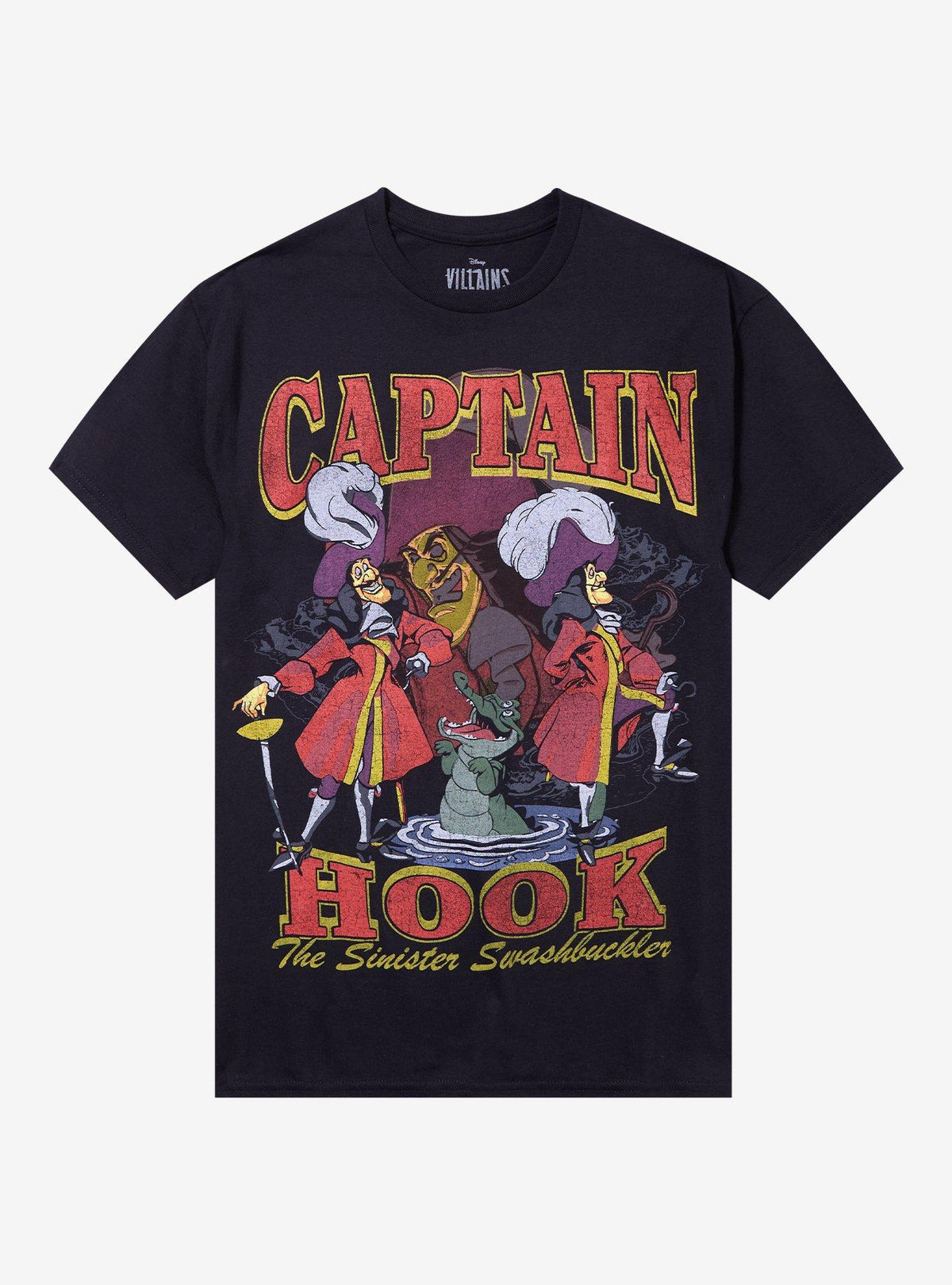 Disney Peter Pan Captain Hook Collage TShirt T-Shirt | Seasonal Must-Have | Perfect For Daily Wear