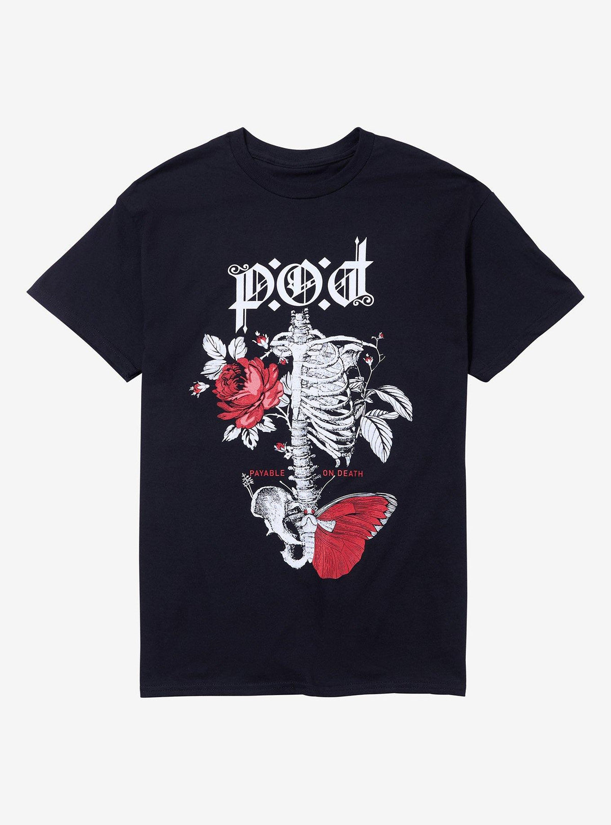 POD Floral Skeleton TShirt T-Shirt | Holiday Edition | Trending Festive Apparel