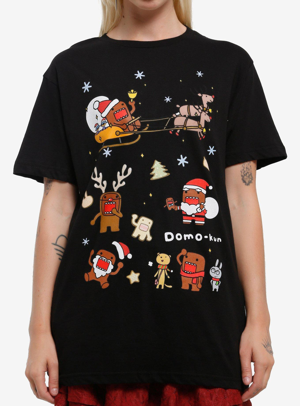 Domo Holiday TShirt T-Shirt | Fan Favorite Artwork | Perfect For Daily Wear