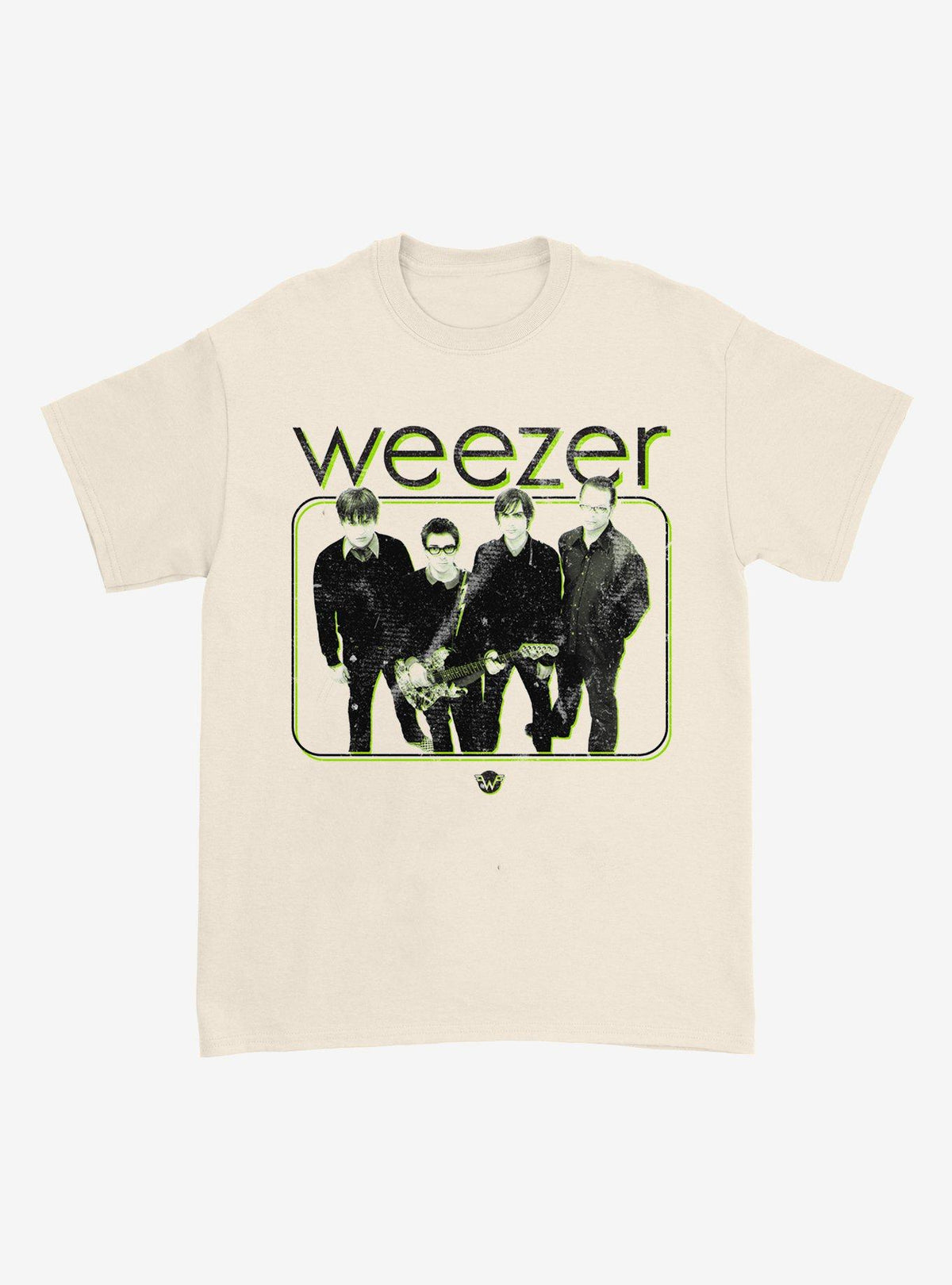 Weezer Green Framed Portrait TShirt T-Shirt | Vintage Christmas Look | Top Pick For Gifting