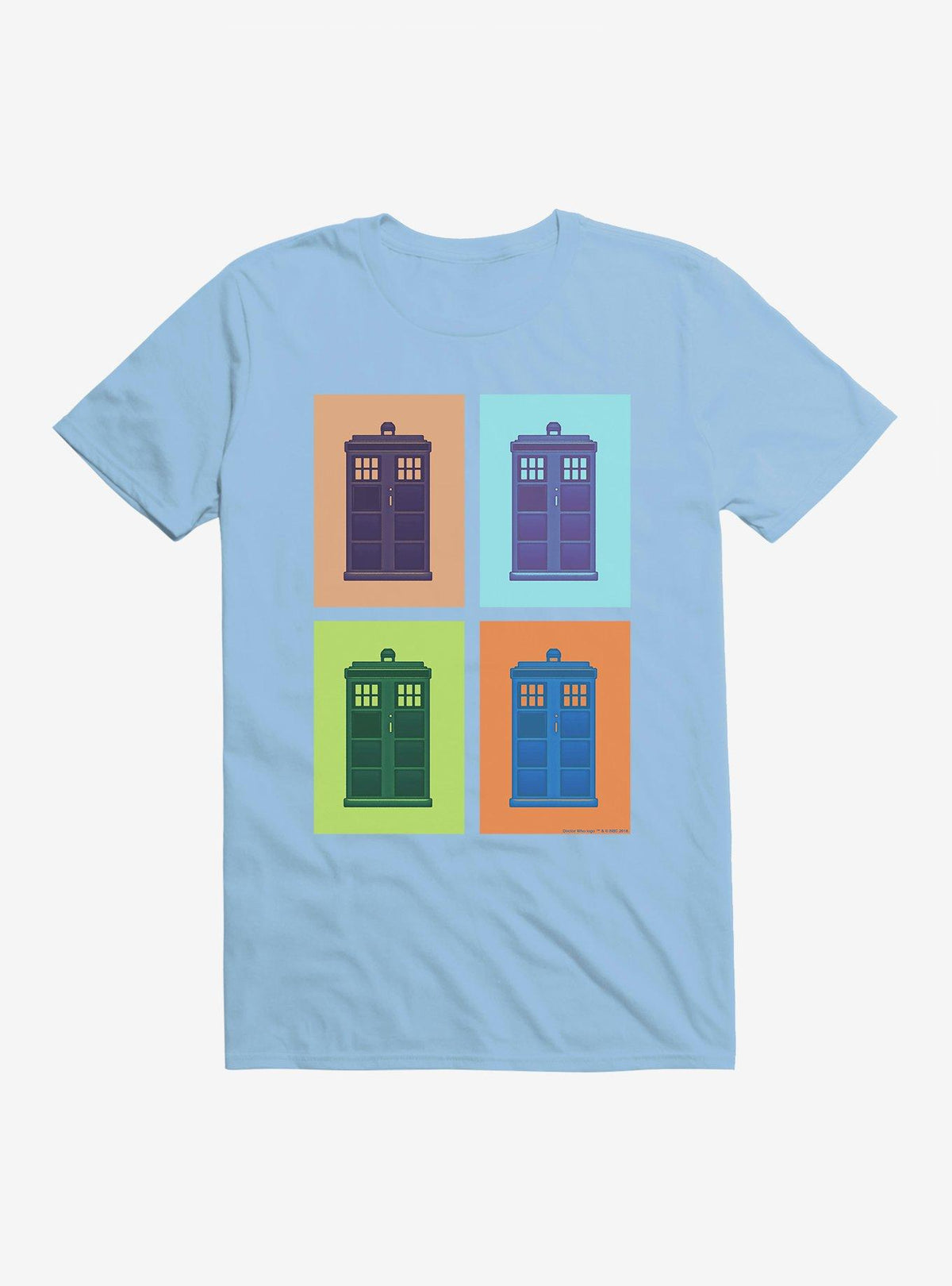Doctor Who Tardis Pop Art T Shirt T Shirt Trending US