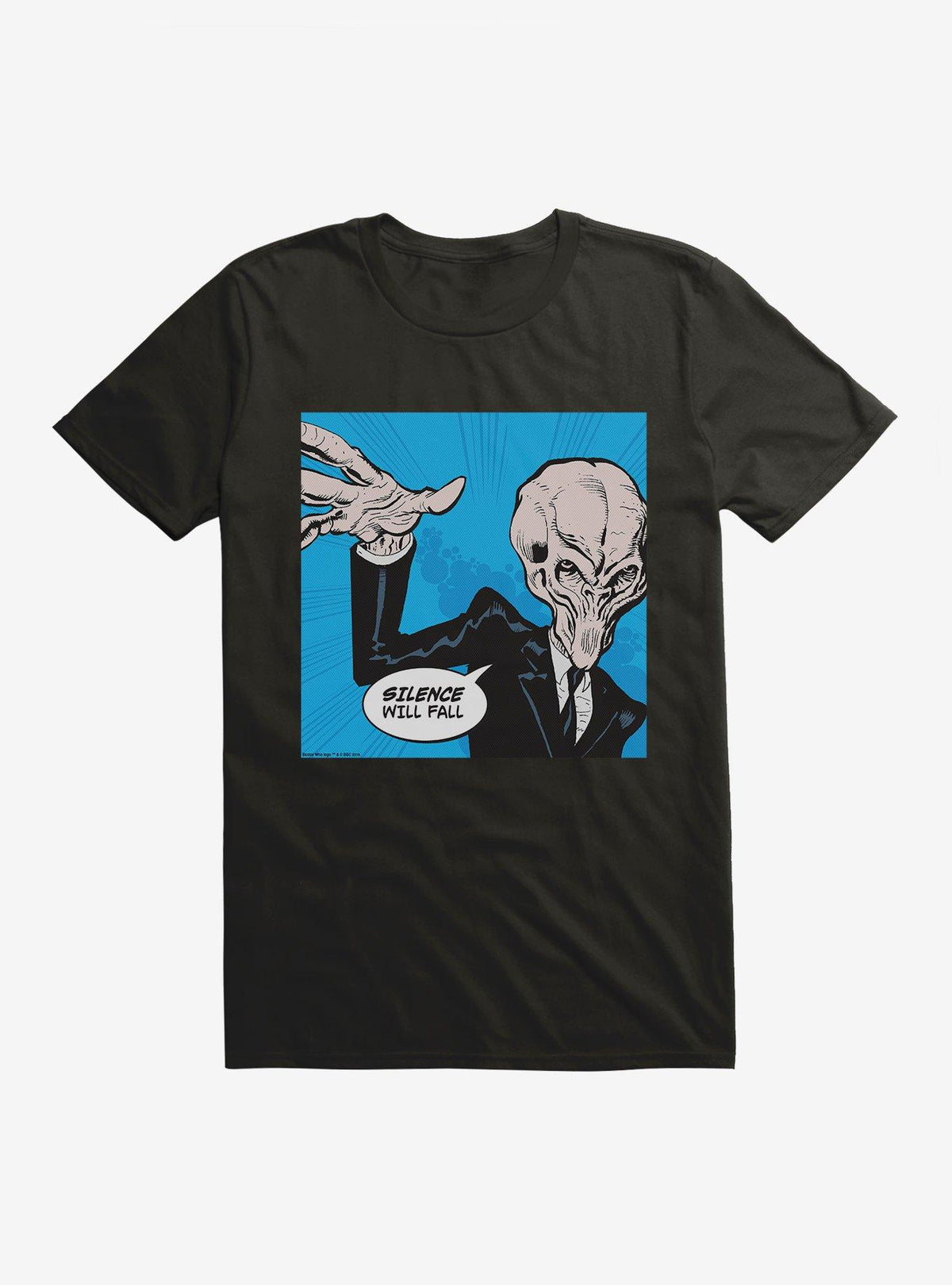 Doctor Who Silence Will Fall Pop Art T Shirt T Shirt Premium Print Fan Favorite