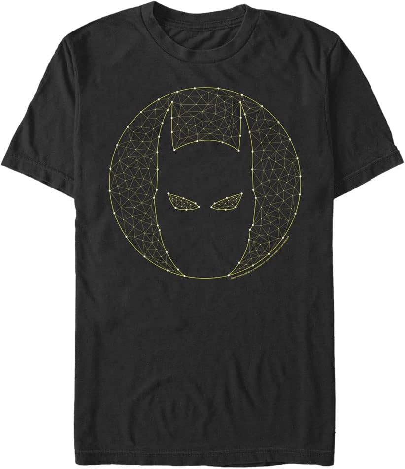 Comics Batman Geometric Moon Outline Men S Tops Short Sleeve Tee Shirt T Shirt Clean Design
