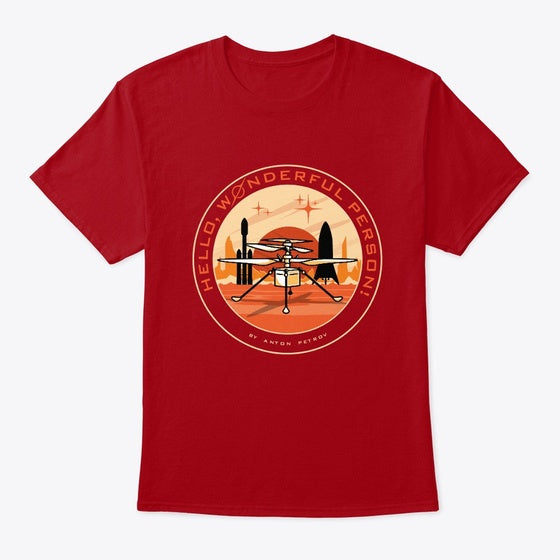 Hello Wonderful Person Apparel Streetwear Style Gift Ready