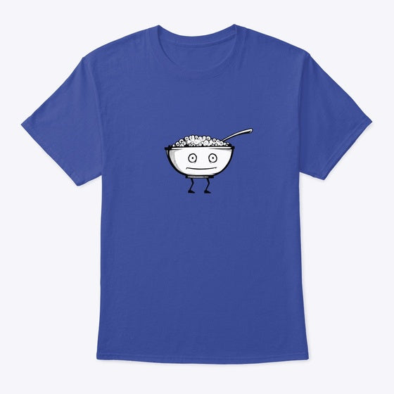 Hank the cereal bowl on shirt | Graphic T-Shirt for Unisex