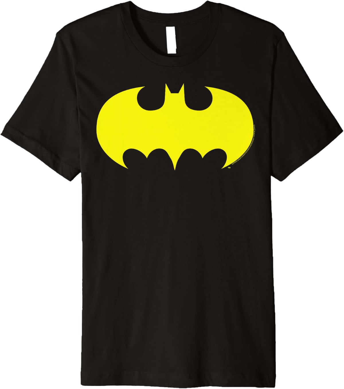 Comics Batman Solid Chest Logo Premium Apparel Everyday Wear