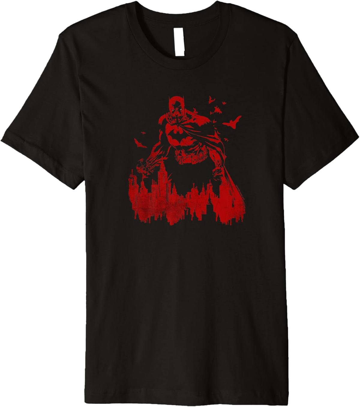 Batman Red Knight Gotham Premium Apparel Everyday Wear