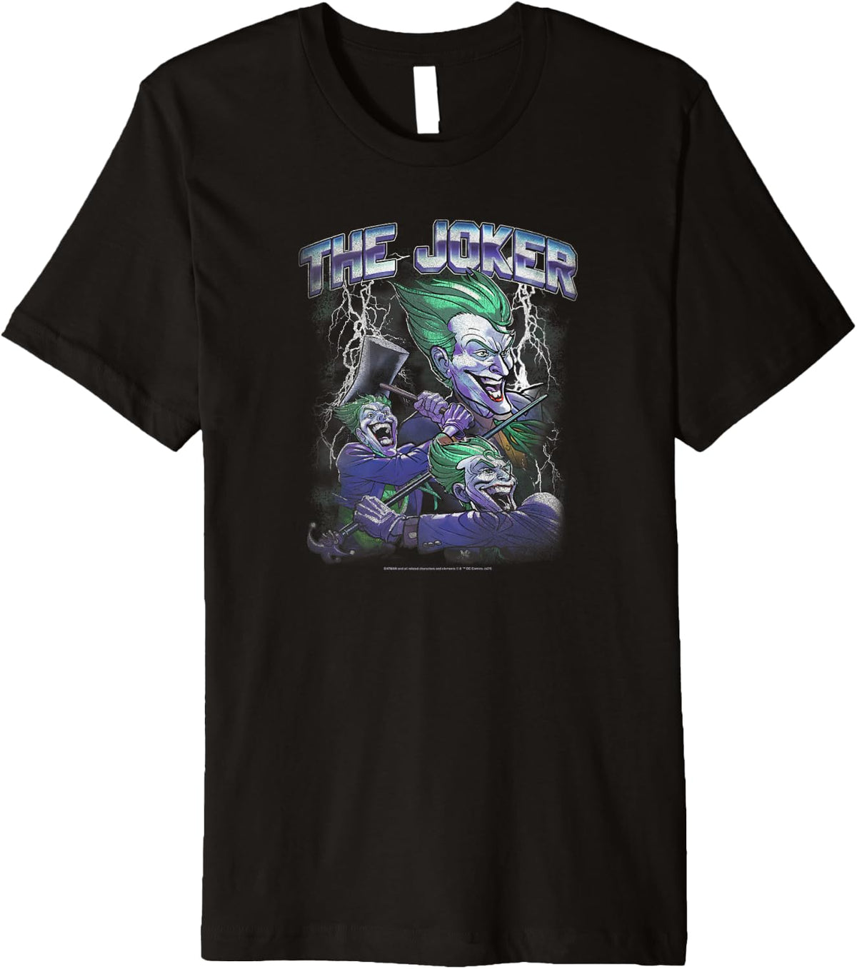 Comics Batman The Joker Crime Alley Portraits Premium Apparel Premium Print