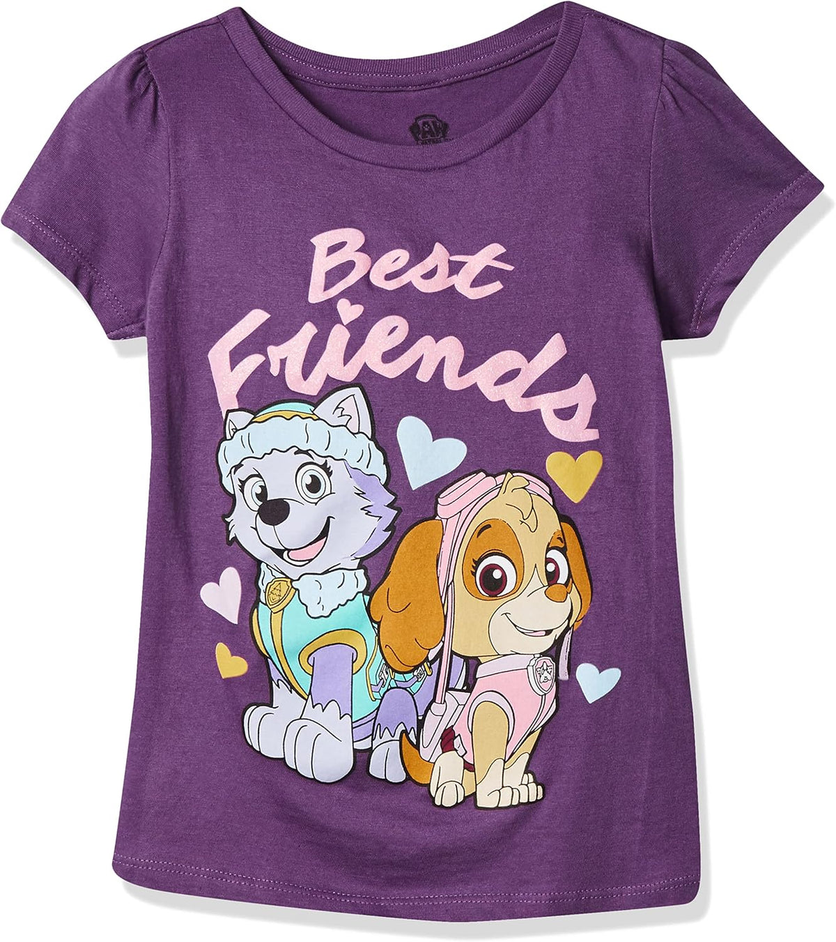 Puppy Patrol Short Sleeve Shirt for Little Girls 20