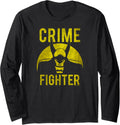 Batman Fight Crime Long Sleeve Apparel Clean Design
