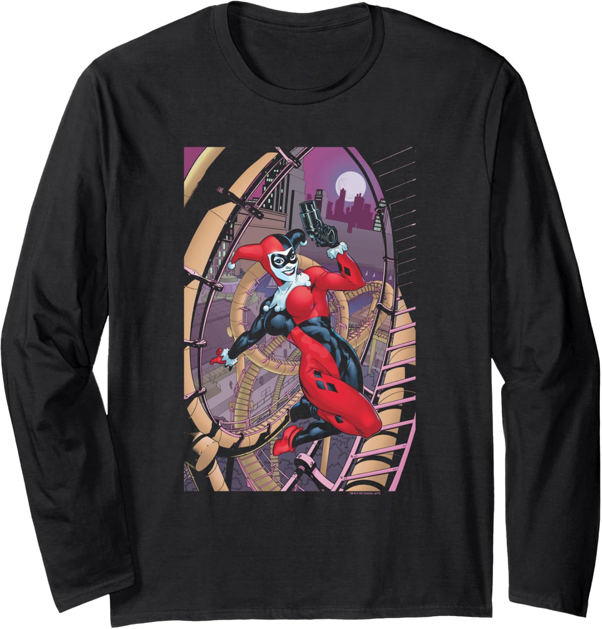 Batman Harley Quinn First Long Sleeve Apparel Gift Ready