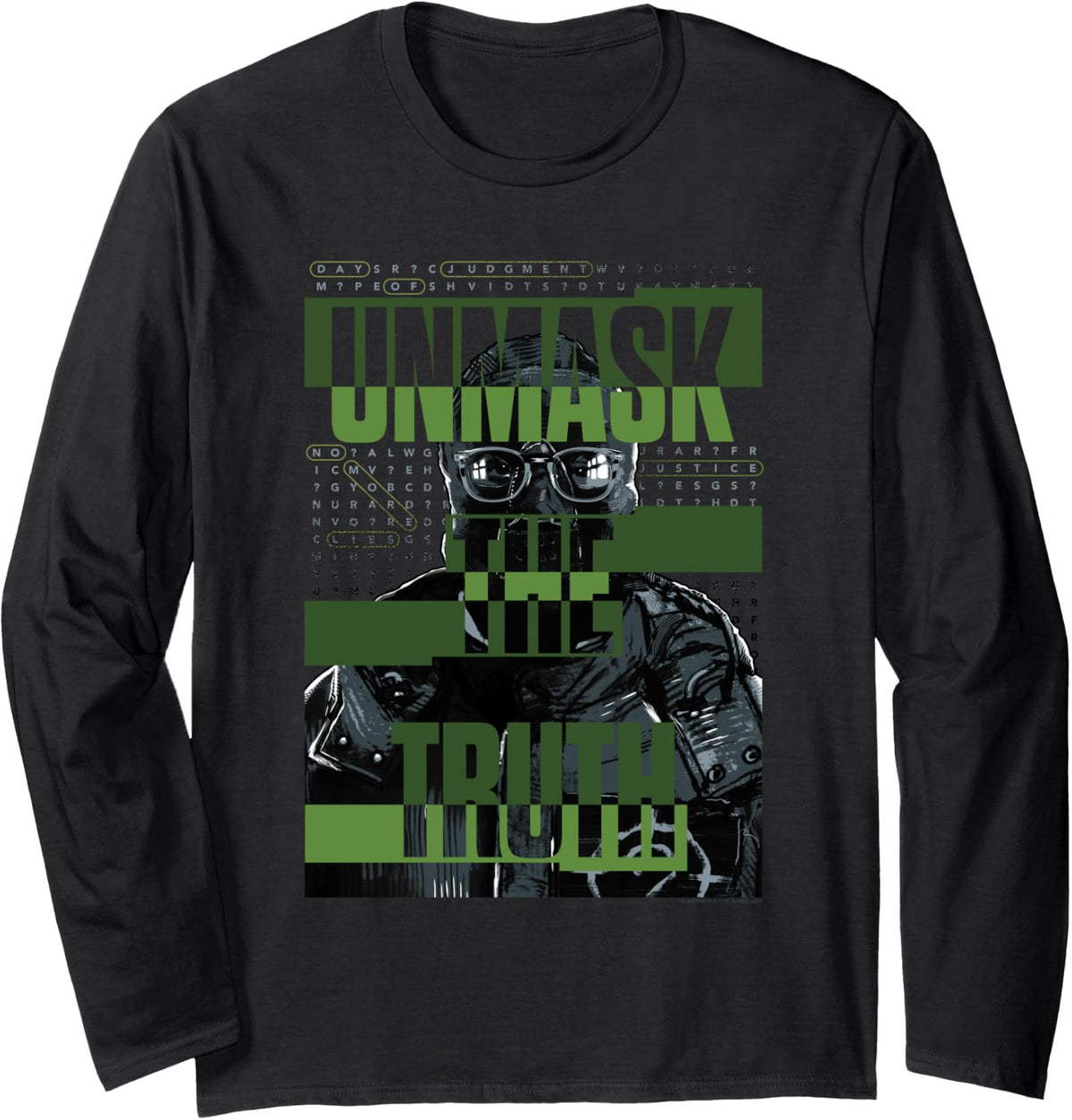 The Batman Unmask Truth Long Sleeve Apparel Gift Ready