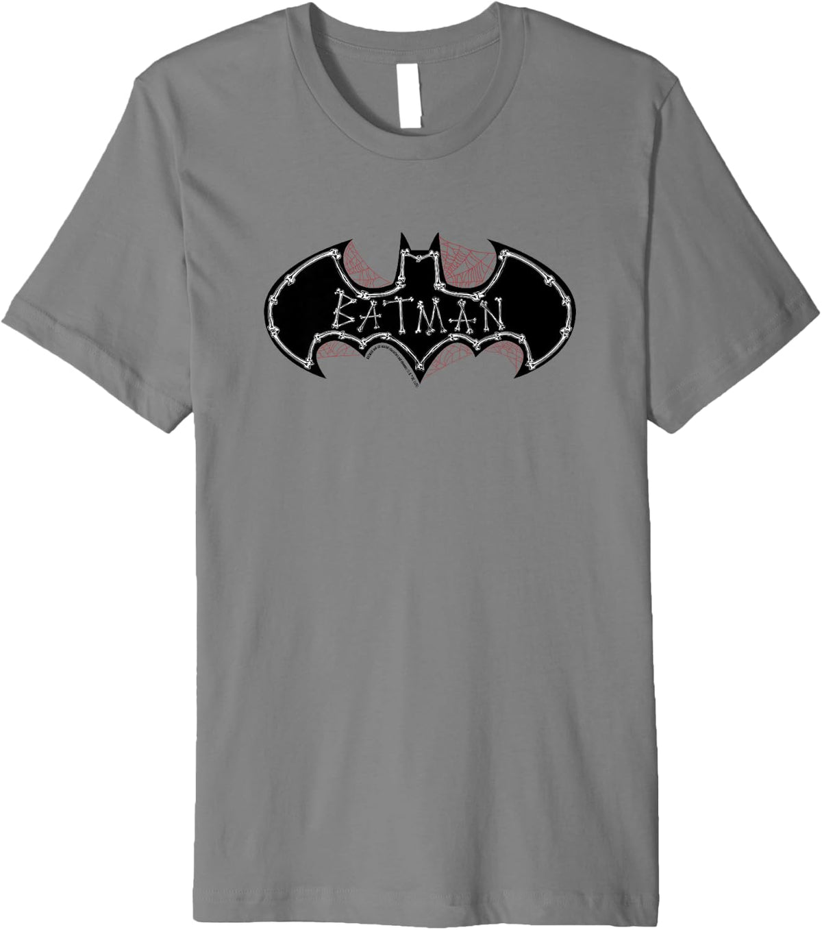 Batman Gothic Spooky Bones Bat Logo Halloween Premium Apparel Minimal Style