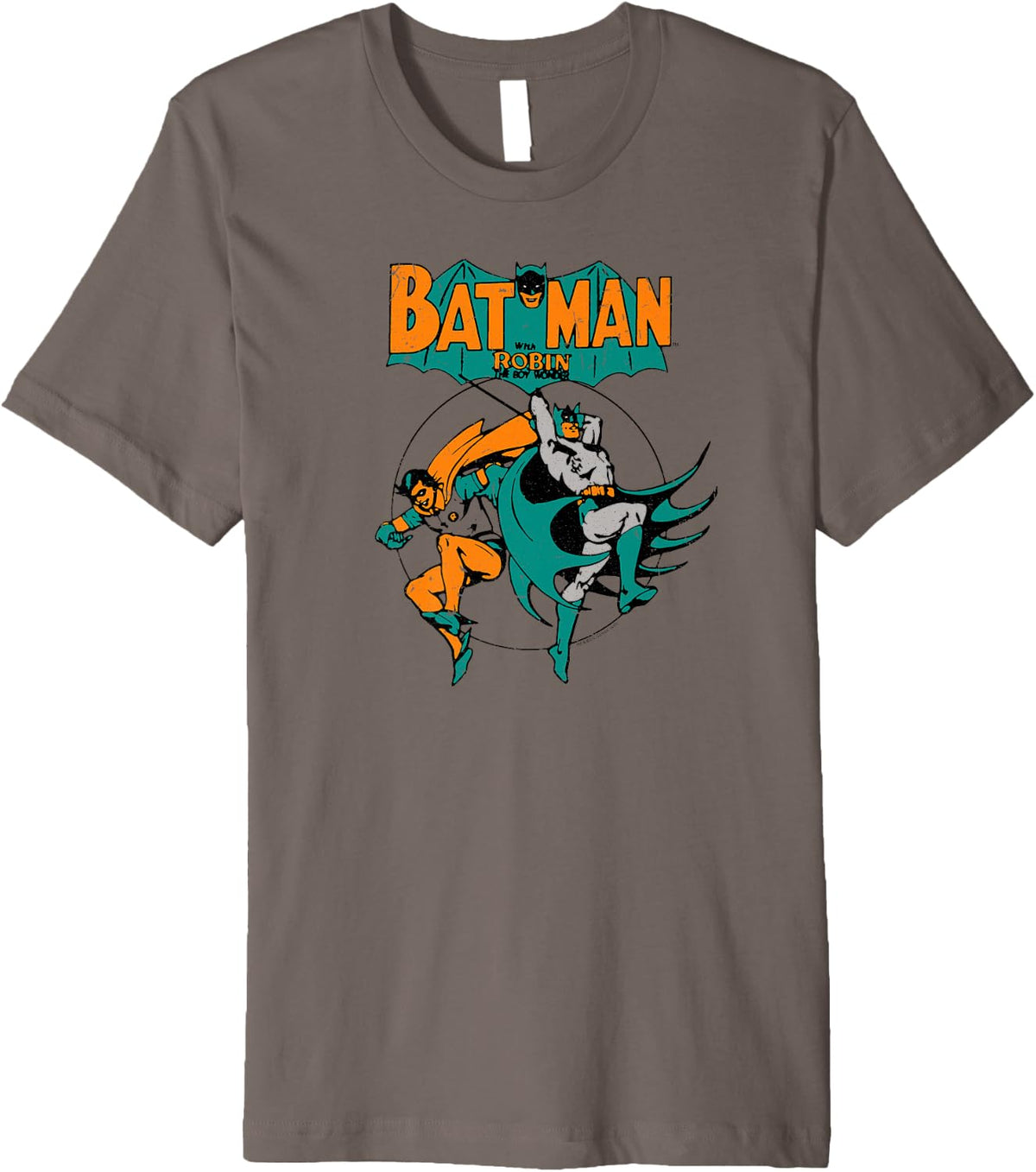 Batman Startling Shock Premium Apparel Clean Design