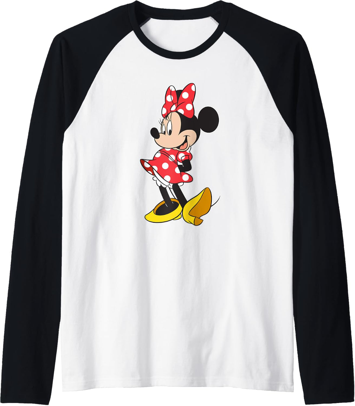 Character Mouse Classic Pose Raglan Baseball T Shirt 343
