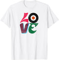 Womens Philly Love Sign T Shirt Sports Mens 332