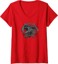 Womens Batman Crusade V Neck Apparel Minimal Style
