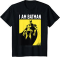 Kids Comics I Am Batman Two Toned Poster Apparel Clean Design